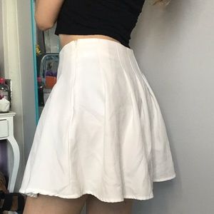 White Tennis Skirt